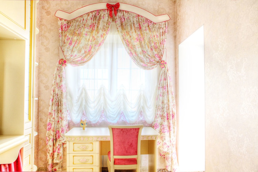 Пошив Австрийской шторы - изображение 1 - заказать онлайн в салоне штор Benone в Серпухове