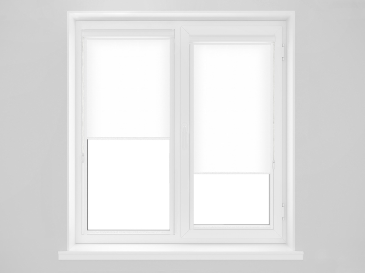 Рулонная штора 7074 на створку окна в коробе с направляющими - изображение 1 - заказать онлайн в салоне штор Benone в Серпухове